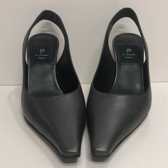 Di Sandro Shoes - DiSandro Made in Italy Pewter WSwarovski Crystal